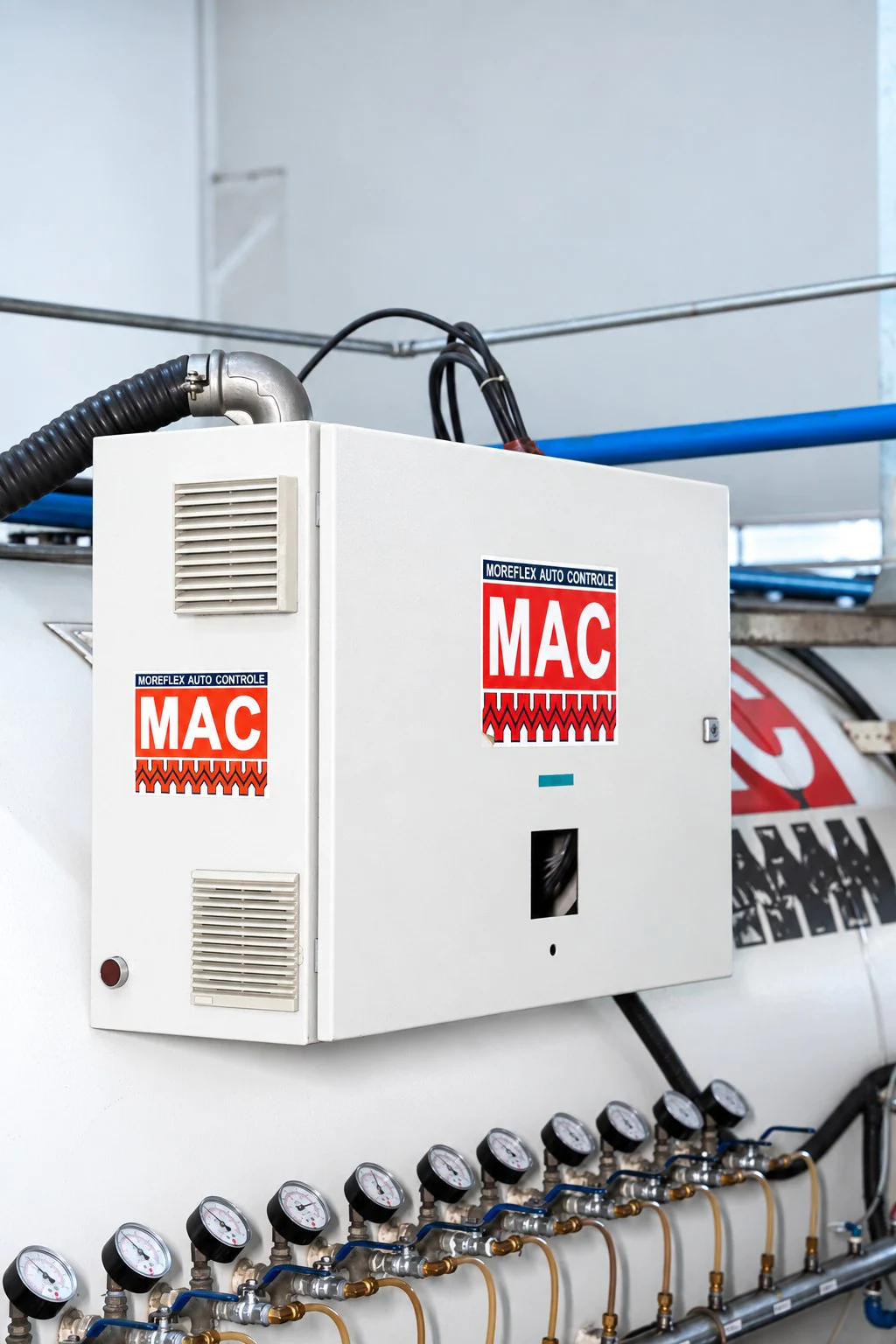 Sistema MAC — painel de controle